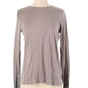 NWOT! Vince Essential Long Sleeve Crew Neck T-Shirt. Pima Cotton. Large.